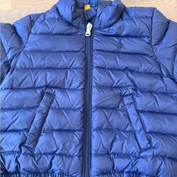 Ralph Lauren Navy Puffer Jacket for Kids - Picture 2 of 7